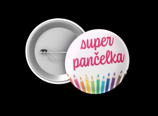 Super pančelka - placka - špendlík