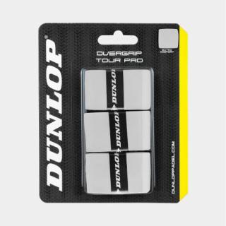 Padelové omotávky Dunlop Overgrip Tour Pro Barva: Bílá