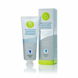 Bělící multifunkční zubní pasta Beconfident sensitive a máta 75ml