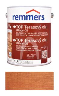 Terasový olej Remmers TOP na bázi rozpouštědel – teak Objem: 0.75 l