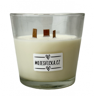 Vonná svíčka 600ml, knot bavlněný, vůně jo malone pivoňka (Voňavá svíčka 600ml, knot bavlněný s vůní jo malone pivoňka)