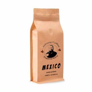 Johnny Coffee Zrnková káva Mexico světle pražená Velikost balení: 1000g, Zrnková / Mletá: MLETÁ