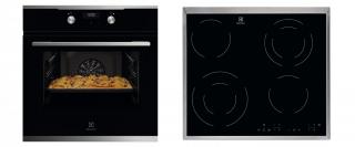 Electrolux KOD5C70BX + Electrolux EHF6342XOK