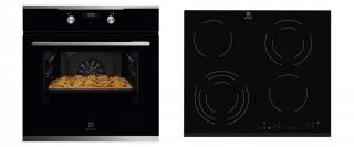 Electrolux KOD5C70BX + Electrolux EHF6343FOK