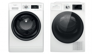 Whirlpool FFB 10469 BV EE + Whirlpool W6 D84WB EE  + Mezikus s výsuvnou policí ZDARMA