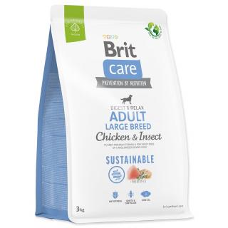 Brit Care Dog Sustainable Adult Large Breed Chicken & Insect 3 kg