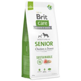 Brit Care Dog Sustainable Senior Chicken & Insect 12 kg