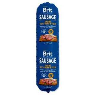 Salám Brit Sausage Sport hovězí a ryby 800 g