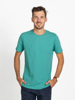 Pánské dlouhé tričko | óčko | Deep green Slim, L