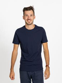 Pánské dlouhé tričko | óčko | Navy Slim, L