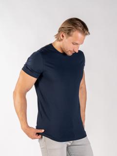 Pánské klasické tričko | óčko | Navy | VÝPRODEJ Slim, 3XL