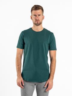 Pánské prodloužené tričko | óčko | Smaragd green Regular, 3XL