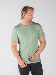 Pánské rozstřižené tričko | óčko | Light green Regular, 3XL