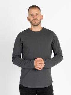 Pánský prodloužený dlouhý rukáv | óčko | Antracite Regular, 3XL