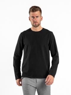 Pánský rozstřižený dlouhý rukáv | óčko | Deep black Regular, 3XL