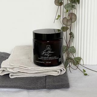 Tvoje Svíčka Vonná svíčka ŠPINDLERŮV MLÝN - grapefruit, skořice - černá s víčkem malá