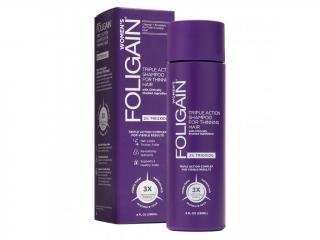 Foligain Triple Action šampon ženy 236 ml  Šampon pro ženy proti padání vlasů s 2% trioxidilem