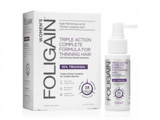 Foligain Triple Action sérum ženy 59 ml  Sérum pro ženy proti padání vlasů s 10% trioxidilem