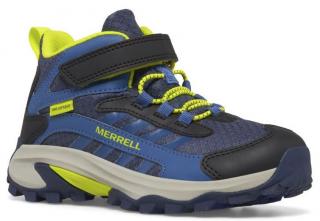 Merrell MK267543 MOAB SPEED 2 MID A/C WTPF navy/hi viz Velikost boty: 35