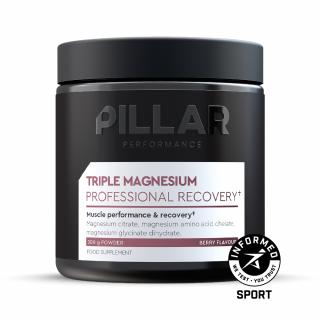 PILLAR PERFORMANCE TRIPLE MAGNESIUM - lesní plody,  200g