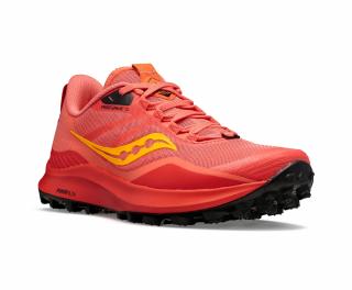 Saucony  PEREGRINE 12 CORAL/REDROCK Velikost boty: 38,5