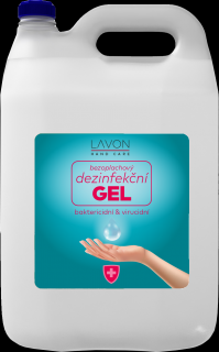 LAVON bezoplachový dezinfekční gel 5l