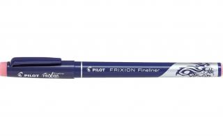 Liner FRIXION Fineliner, sv. růžový