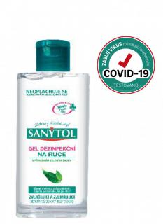 SANYTOL dezinfekční gel na ruce, 75 ml