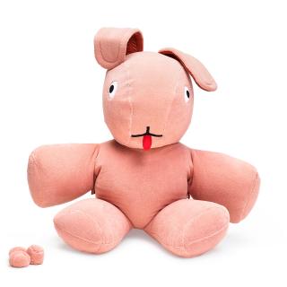 FATBOY® plyšový králík Co9 XS Teddy stuffed bunny Barva: cheeky pink