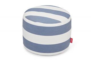 FATBOY® venkovní puf Point outdoor Barva: stripe ocean blue