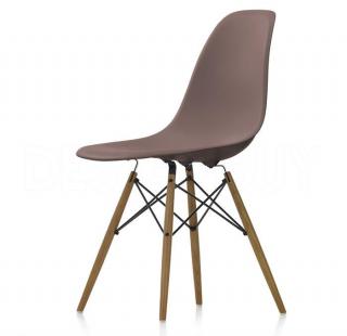 VITRA ŽIDLE ŽULOVÁ ŠEDÁ EAMES PLASTIC SIDE CHAIR DSW GRANITE GREY