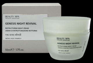 Zpevňující noční krém s peptidy Genesis Night Revival - 50 ml