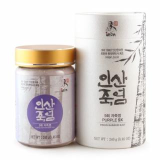 9X Fialová Bambusová sůl - (Korea) - 240g (sypká)