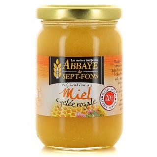 ABBAYE SEPT-FONS | BIO Mateří kašička v RAW medu (květový) -250g