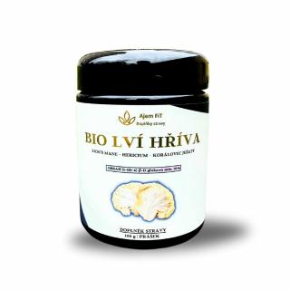 Ajem FiT - Doplňky Stravy | BIO LVÍ HŘÍVA EXTRAKT (Hericium - prášek) -100g (AjemFiT) - 1 Balení (100g) AJEM9