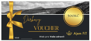 Ajem FiT - Doplňky Stravy | DÁRKOVÝ VOUCHER - 1000 kč