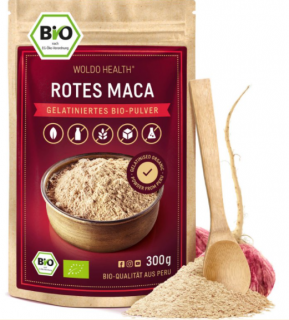 BIO Červená Maca -300g (WOLDOHEALTH) WOL11