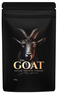 GOAT (nativní kozí protein) -480g - Červený banán RAW2