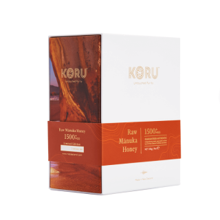 KORU RAW MANUKA HONEY -250g (MGO od 300+ do 1500+) - MGO - 1500