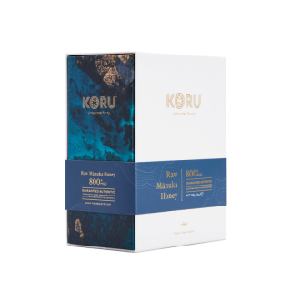 KORU RAW MANUKA HONEY -250g (MGO od 300+ do 1500+) - MGO - 800