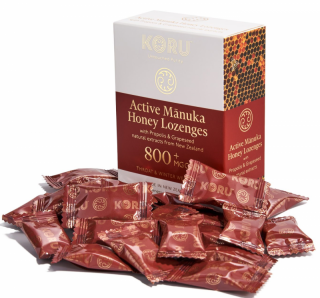 MANUKA PASTILKY (MGO 800+) -24ks -67g (KORU) - Propolis a Hroznová jádra