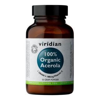 Organic Acerola -50g (Viridian)