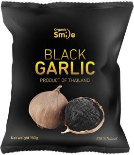 ORGANIC SMILE | Výběrový černý česnek -150g (Thajsko) SMIL2