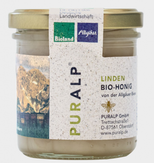 PURALP | BIO Lipový Med -400g (Alpy-Německo) PURA7