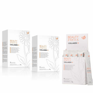 3 balení kolagenu Beauty Focus Collagen +