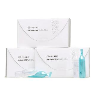 Nu Skin Galvanic Spa Facial Gels with ageLOC 3 krabičky s 8 lahvičkami 24 x 4 ml