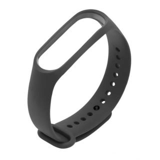 Tmavě šedý řemínek pro Xiaomi Mi Band 3 a Xiaomi Mi Band 4