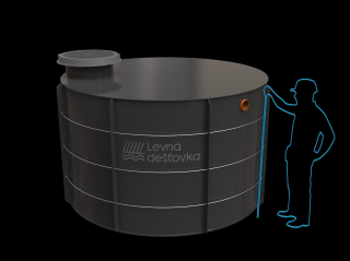 Retenční podzemní nádrž na dešťovou vodu k obetonování 7m3 21% DPH: ostatní případy, nákup na firmu/IČ