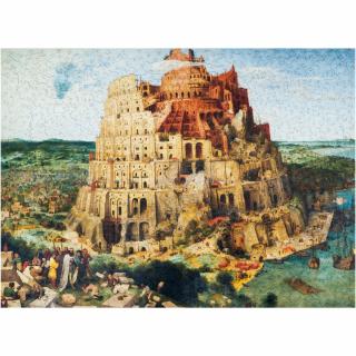 Dřevěné puzzle - Art The Tower of Babe