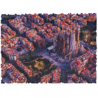 Dřevěné puzzle - Sagrada Familia Velikost: S - 23 x 16 cm, 125 dílku